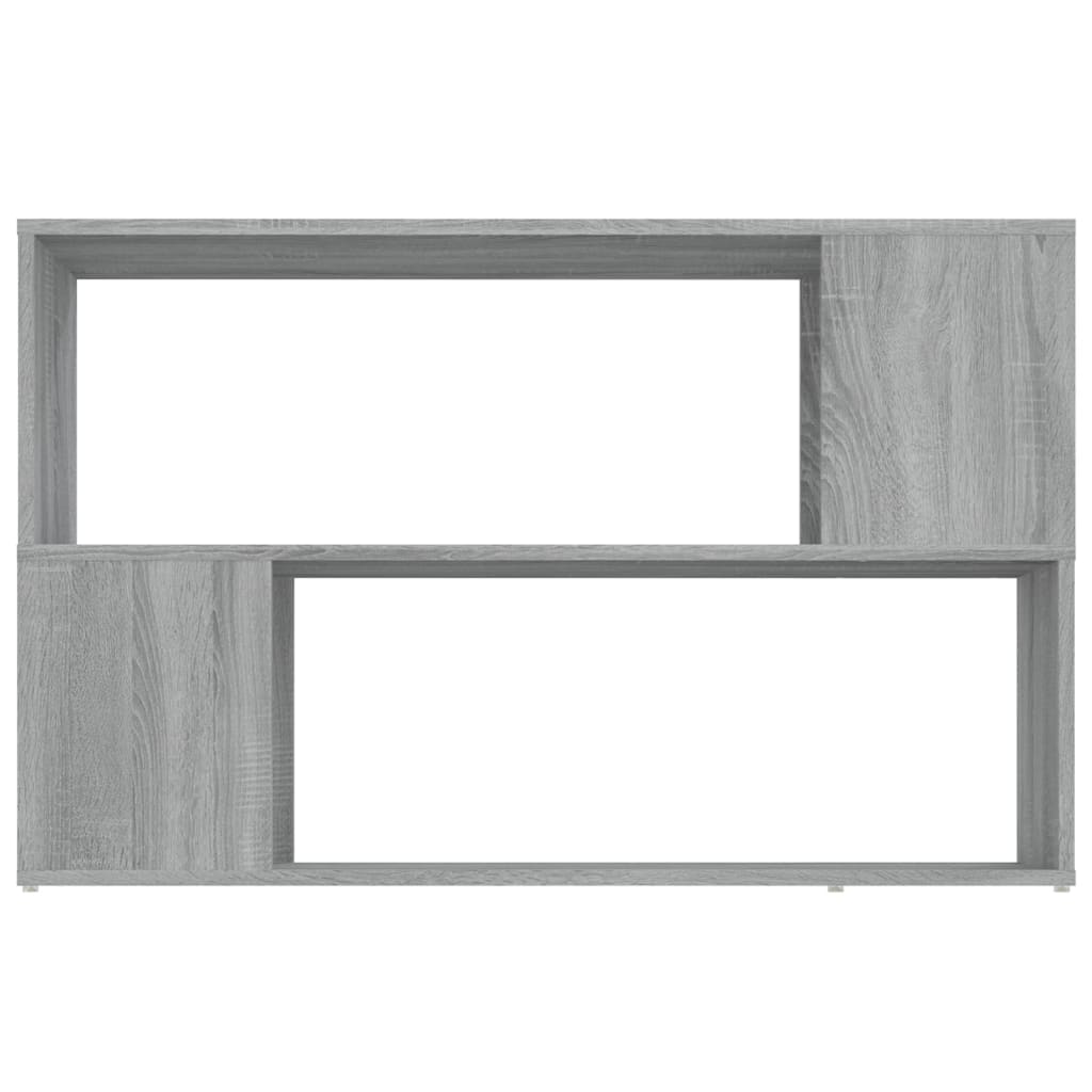 Libreria Grigio Sonoma 100x24x63 cm in Legno Multistrato | homemem39