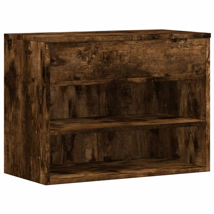 Scarpiera Rovere Fumo 60x30x45 cm in Legno Multistrato - homemem39