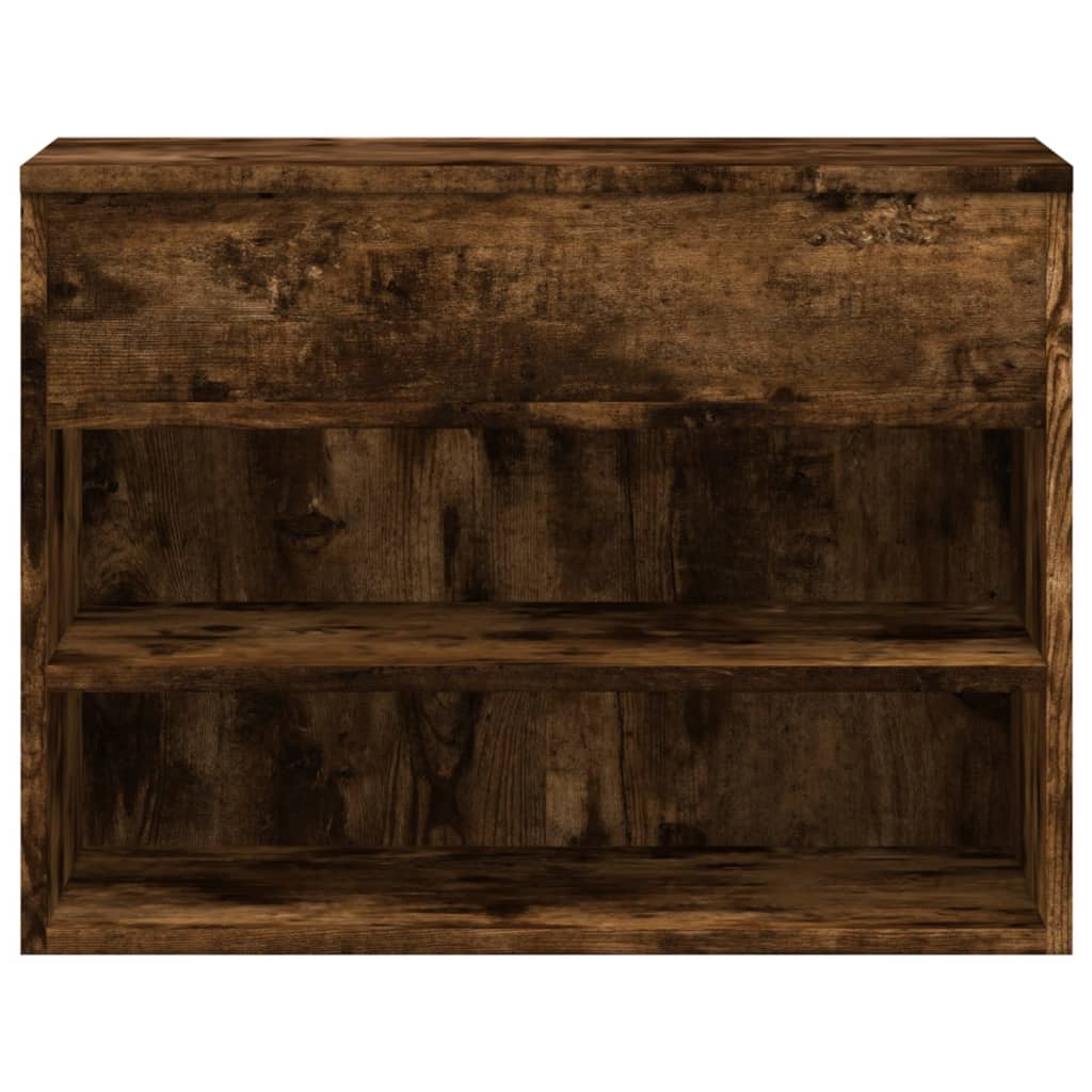 Scarpiera Rovere Fumo 60x30x45 cm in Legno Multistrato - homemem39