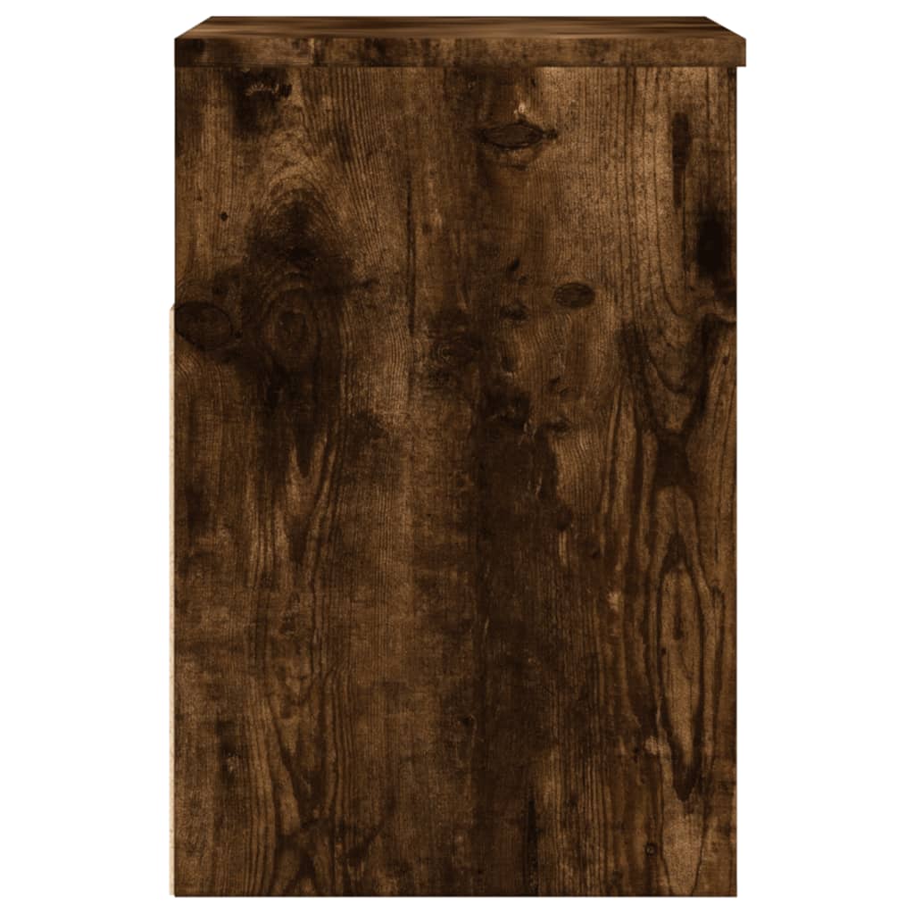 Scarpiera Rovere Fumo 60x30x45 cm in Legno Multistrato - homemem39