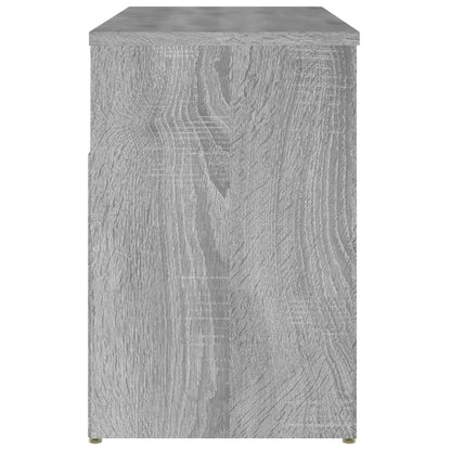 Scarpiera Grigio Sonoma 80x30x45 cm in Legno Multistrato - homemem39
