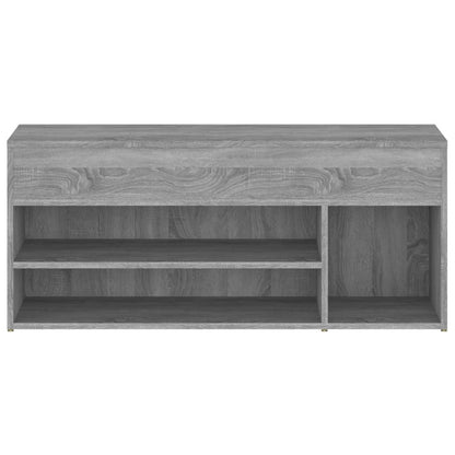 Scarpiera Grigio Sonoma 105x30x45 cm in Legno Multistrato - homemem39