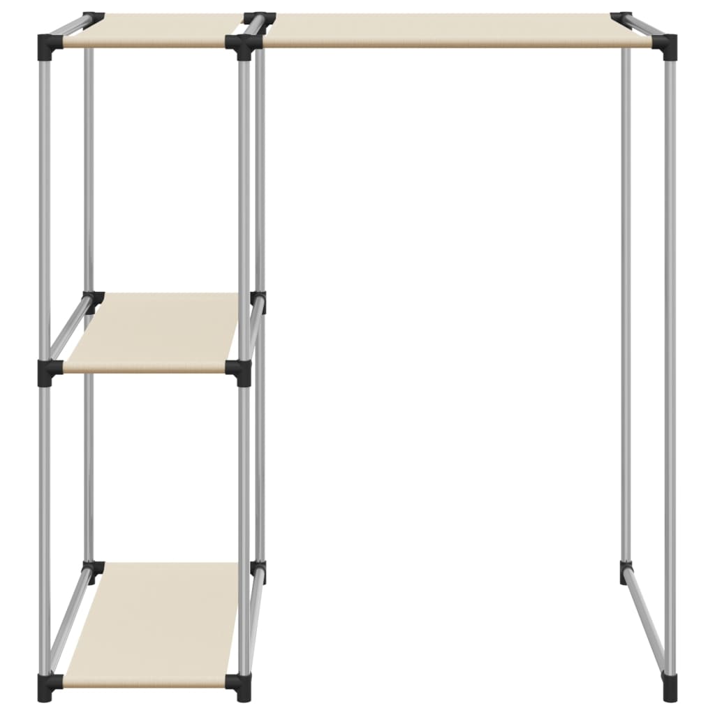 Rastrelliera per Lavatrice Crema 87x55x90,5 cm Ferro - homemem39