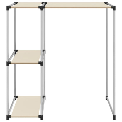 Rastrelliera per Lavatrice Crema 87x55x90,5 cm Ferro - homemem39