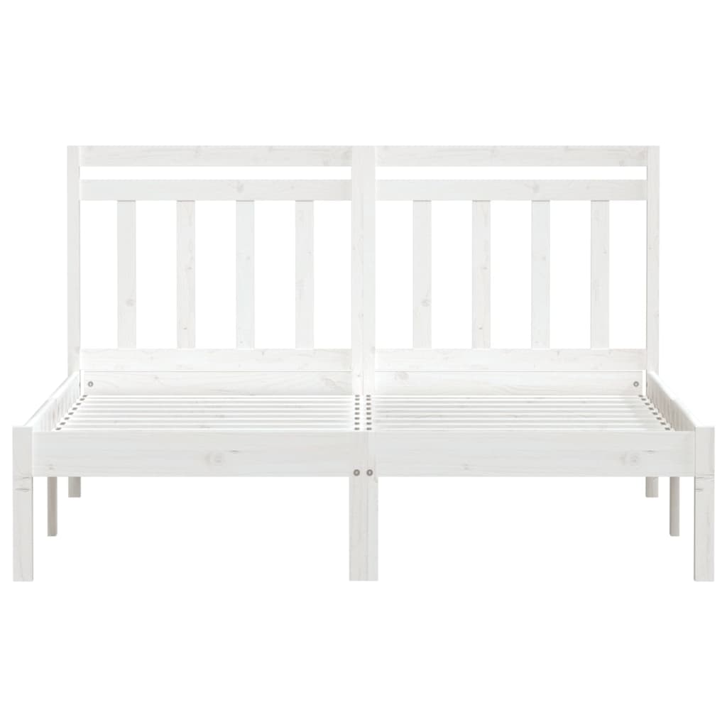 Giroletto Bianco 150x200 cm King in Legno Massello | homemem39