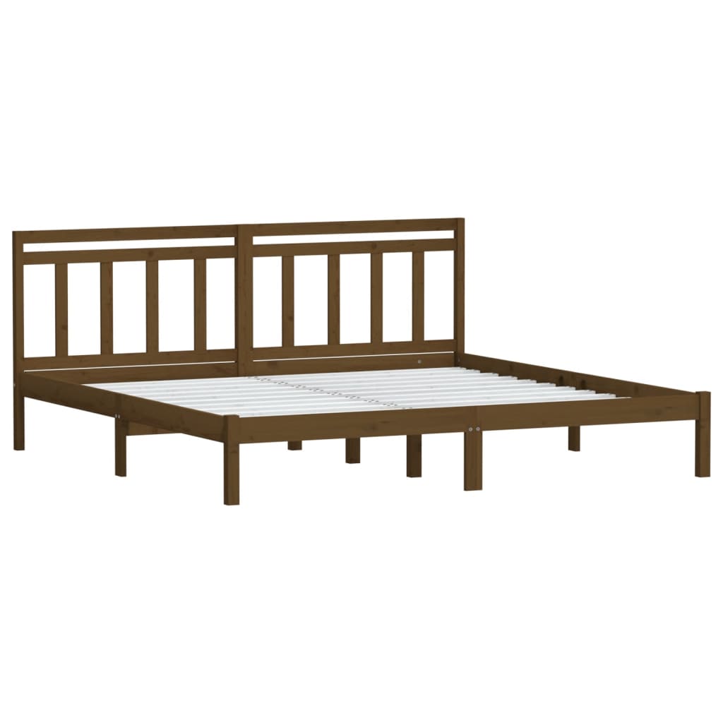 Giroletto Ambra senza Materasso in Legno di Pino 200x200 cm | homemem39