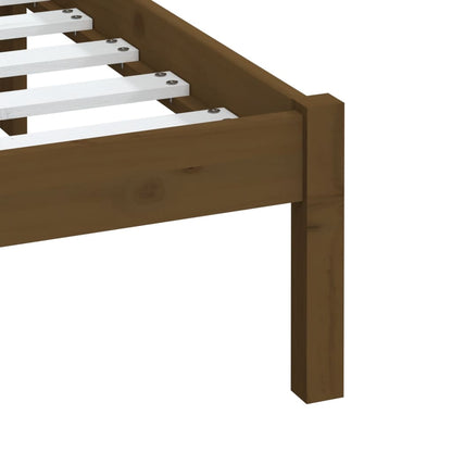 Giroletto Ambra senza Materasso in Legno di Pino 200x200 cm | homemem39