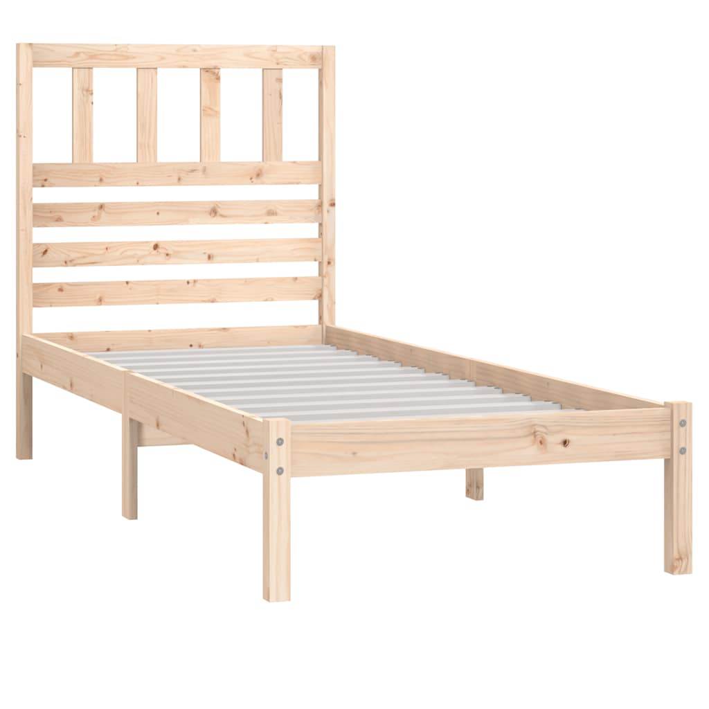 Giroletto 90x190 cm Single in Legno Massello di Pino | homemem39
