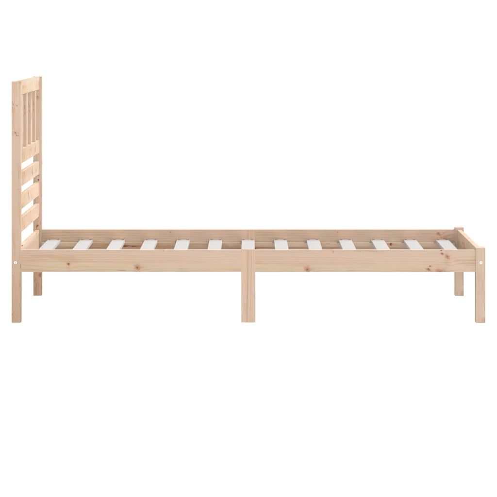 Giroletto 90x190 cm Single in Legno Massello di Pino | homemem39