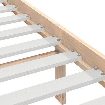 Giroletto 90x190 cm Single in Legno Massello di Pino | homemem39