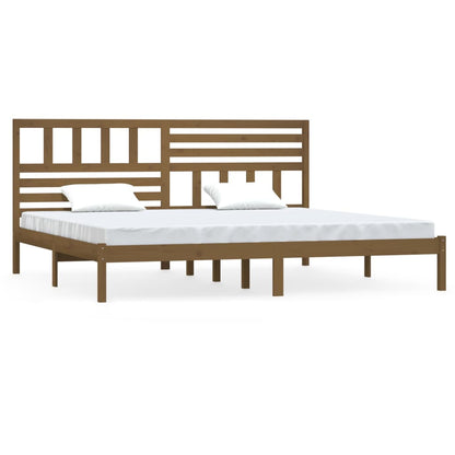 Giroletto senza Materasso Ambra in Legno di Pino 200x200 cm | homemem39