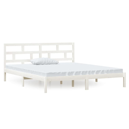 Giroletto Bianco 135x190 cm Double in legno Massello | homemem39