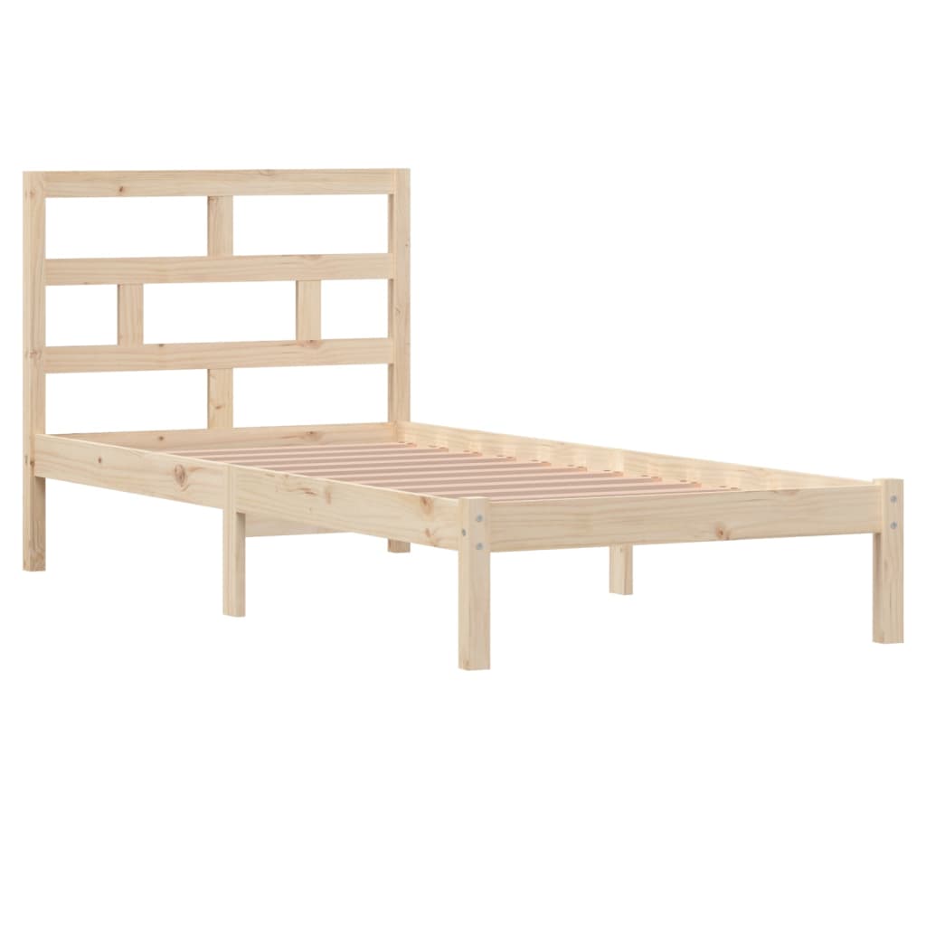 Giroletto in Legno Massello di Pino 90x200 cm | homemem39
