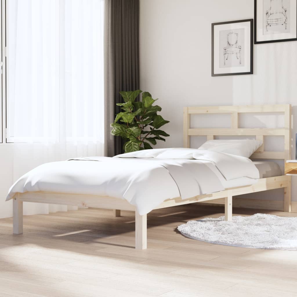 Giroletto in Legno Massello di Pino 90x200 cm | homemem39