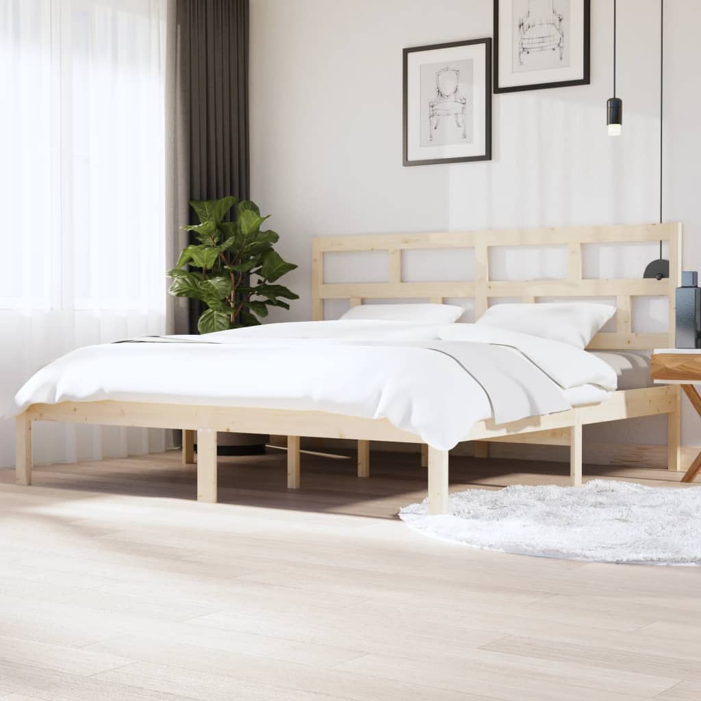 Giroletto in Legno Massello di Pino 200x200 cm | homemem39