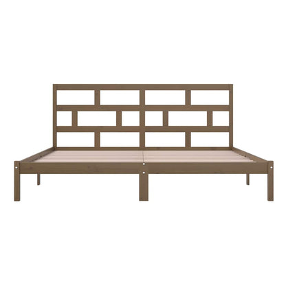 Giroletto Ambra senza Materasso in Legno di Pino 200x200 cm | homemem39