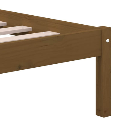 Giroletto Ambra senza Materasso in Legno di Pino 200x200 cm | homemem39