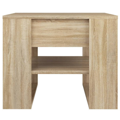 Tavolino Salotto Rovere Sonoma 55,5x55x45 cm Legno Multistrato | homemem39