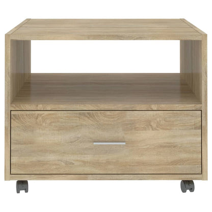 Tavolino da Salotto Rovere Sonoma 55x55x40 cm Legno Multistrato | homemem39