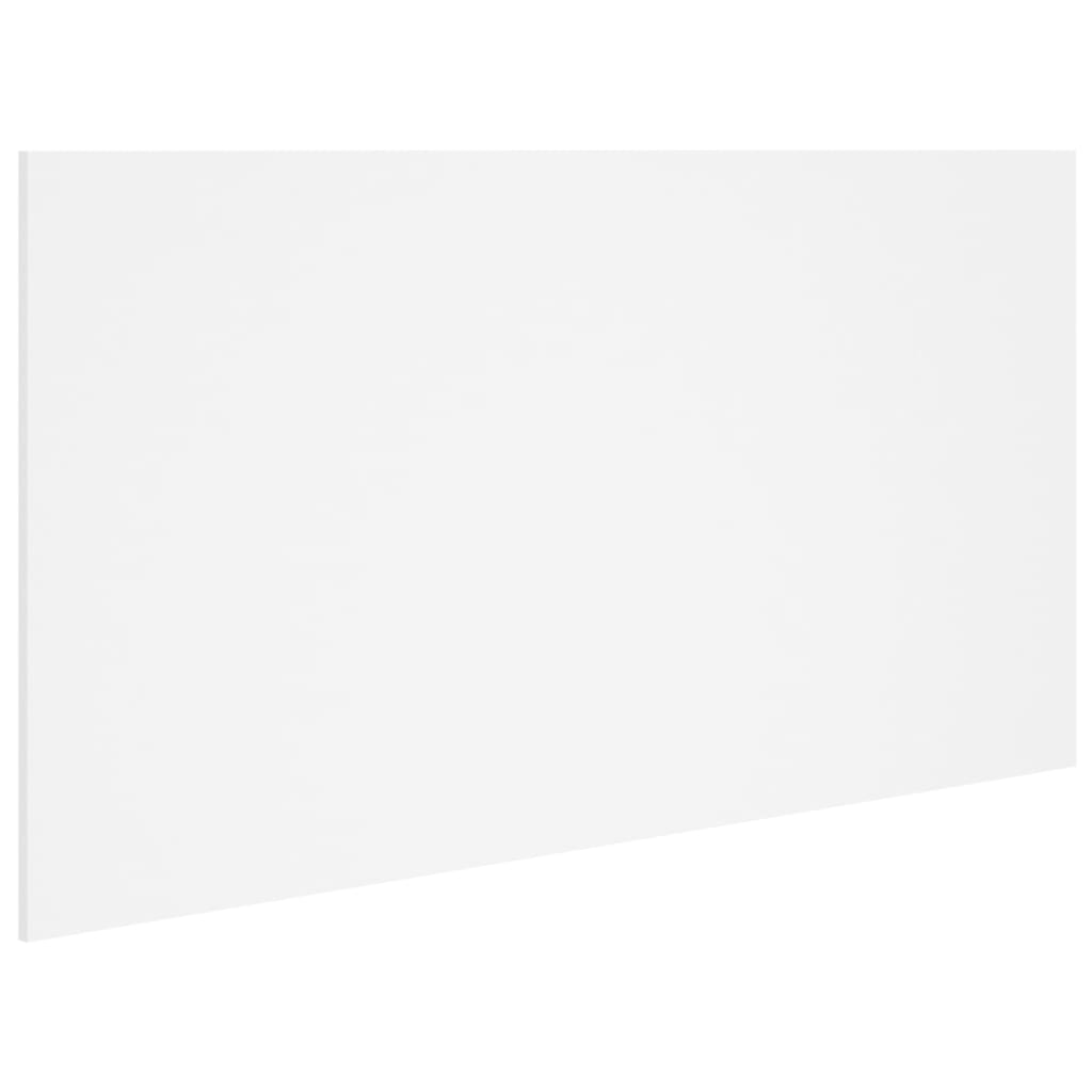 Testiera per Letto Bianca 160x1,5x80 cm in Legno Multistrato - homemem39