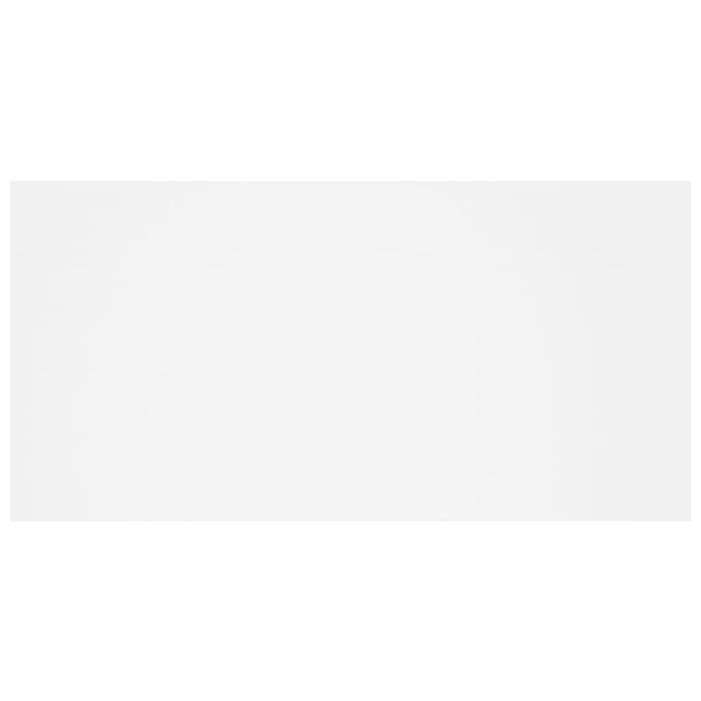 Testiera per Letto Bianca 160x1,5x80 cm in Legno Multistrato - homemem39