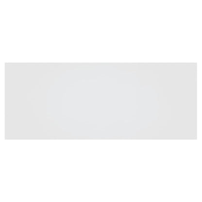 Testiera per Letto Bianca 200x1,5x80 cm in Legno Multistrato - homemem39