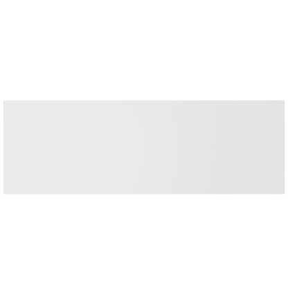 Testiera per Letto Bianca 240x1,5x80 cm in Legno Ingegnerizzato - homemem39