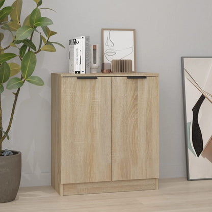 Credenza Rovere Sonoma 60x30x70 cm in Legno tecnico - homemem39