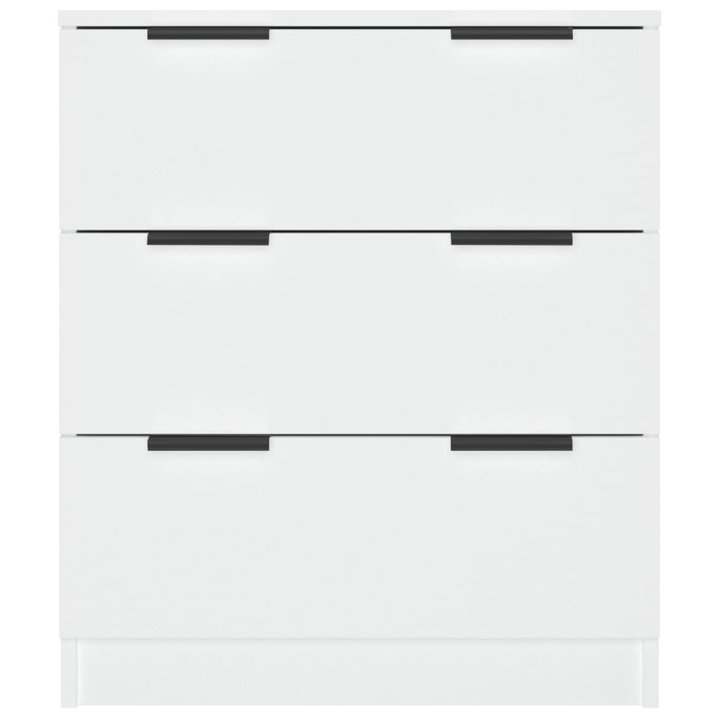 Credenza Bianca 60x30x70 cm in Legno Multistrato - homemem39