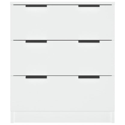 Credenza Bianca 60x30x70 cm in Legno Multistrato - homemem39