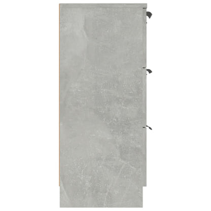 Credenza Grigio Cemento 60x30x70 cm in Legno Multistrato