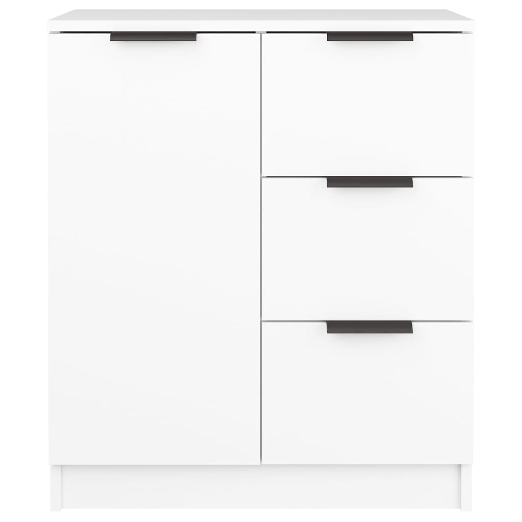Credenza Bianca 60x30x70 cm in Legno Multistrato - homemem39