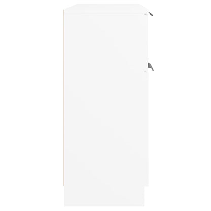 Credenza Bianca 60x30x70 cm in Legno Multistrato - homemem39