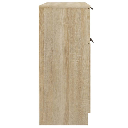 Credenza Rovere Sonoma 60x30x70 cm in Legno Multistrato - homemem39
