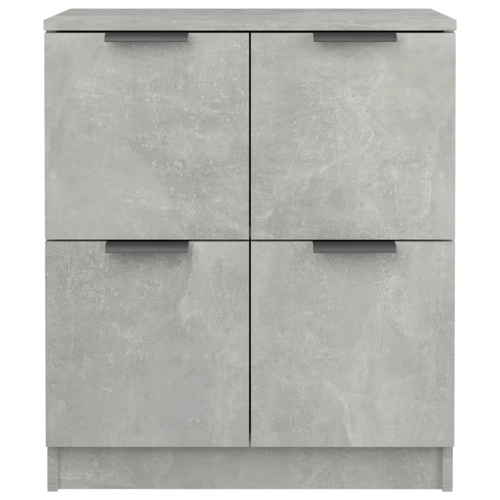 Credenza Grigio Cemento 60x30x70 cm in Legno Multistrato - homemem39