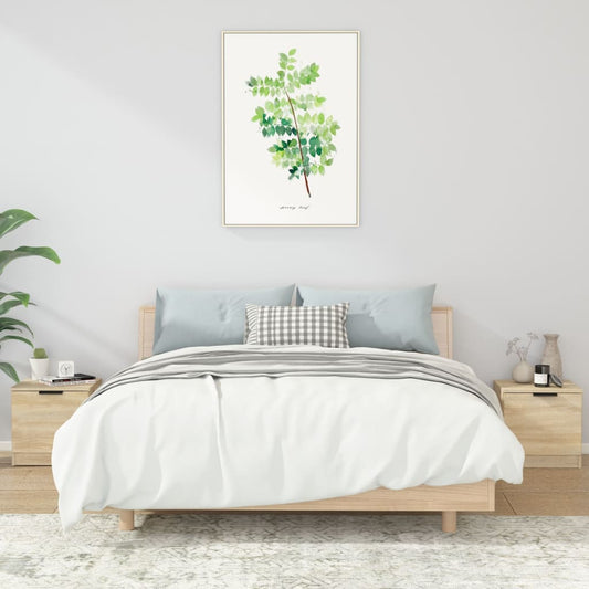 Comodini 2 pz Rovere Sonoma 40x39x40 cm - homemem39