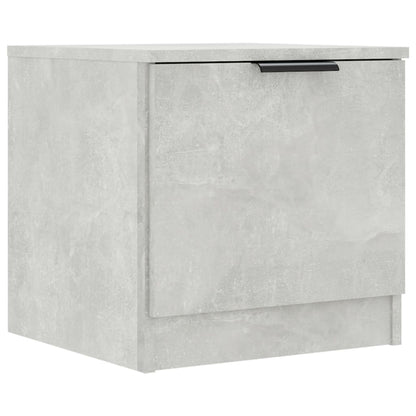 Comodini 2 pz Grigio Cemento 40x39x40 cm - homemem39