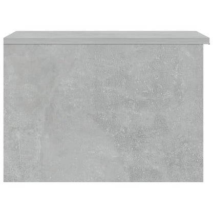 Tavolino Salotto Grigio Cemento 50x50x36 cm Legno Multistrato | homemem39
