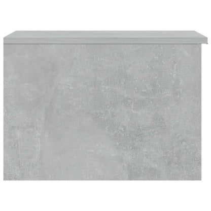 Tavolino Salotto Grigio Cemento 50x50x36 cm Legno Multistrato
