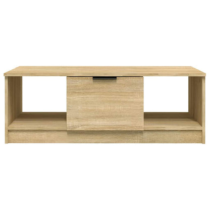 Tavolino da Salotto Rovere Sonoma 102x50x36cm Legno Multistrato | homemem39