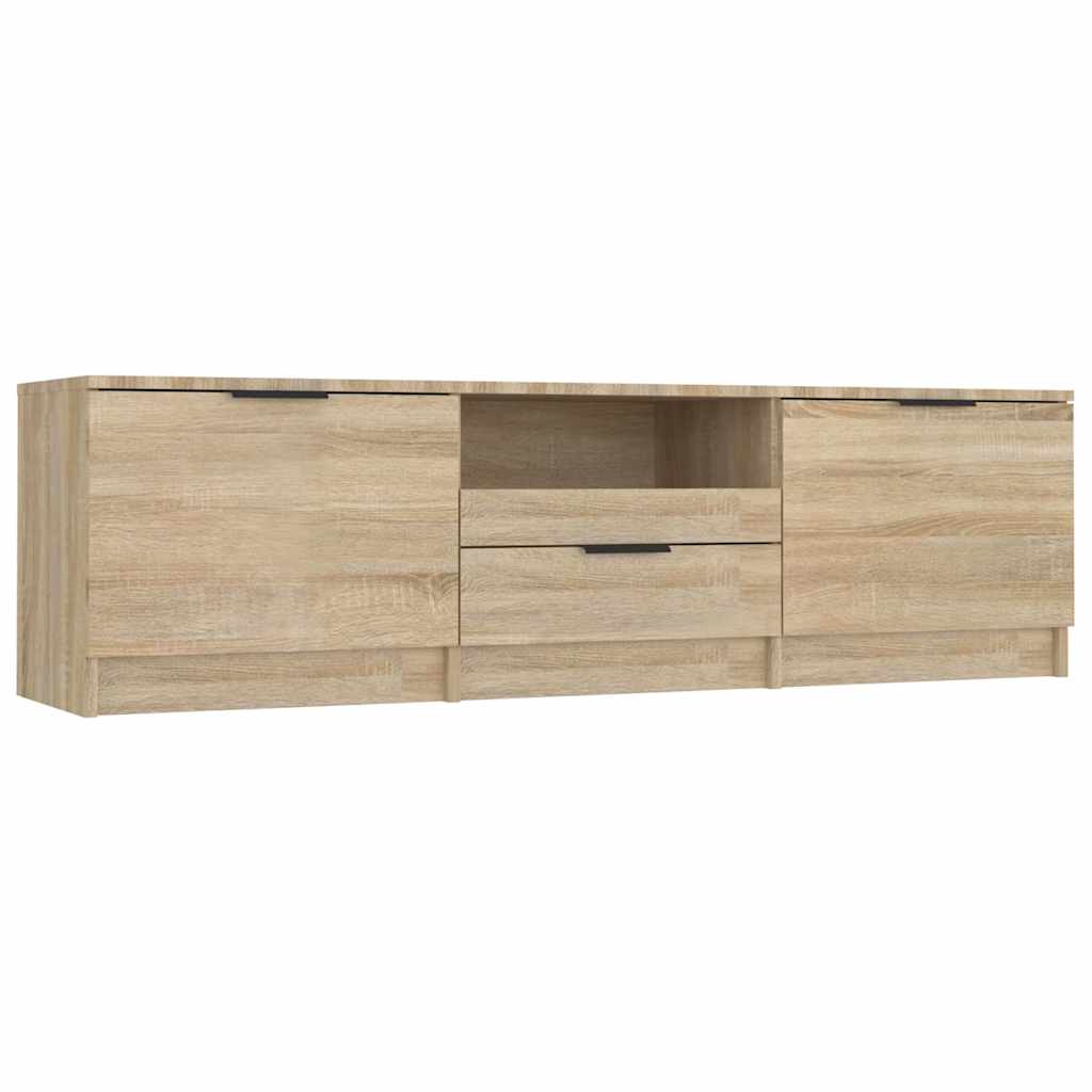 Mobile TV Rovere Sonoma 140x35x40 cm Legno ingegnerizzato