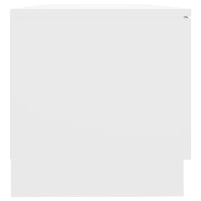 Mobili Porta TV 2 pz Bianchi 80x35x36,5 cm in Legno Multistrato - homemem39