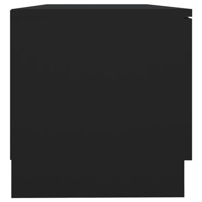 Mobili Porta TV 2 pz Neri 80x35x36,5 cm in Legno Multistrato - homemem39