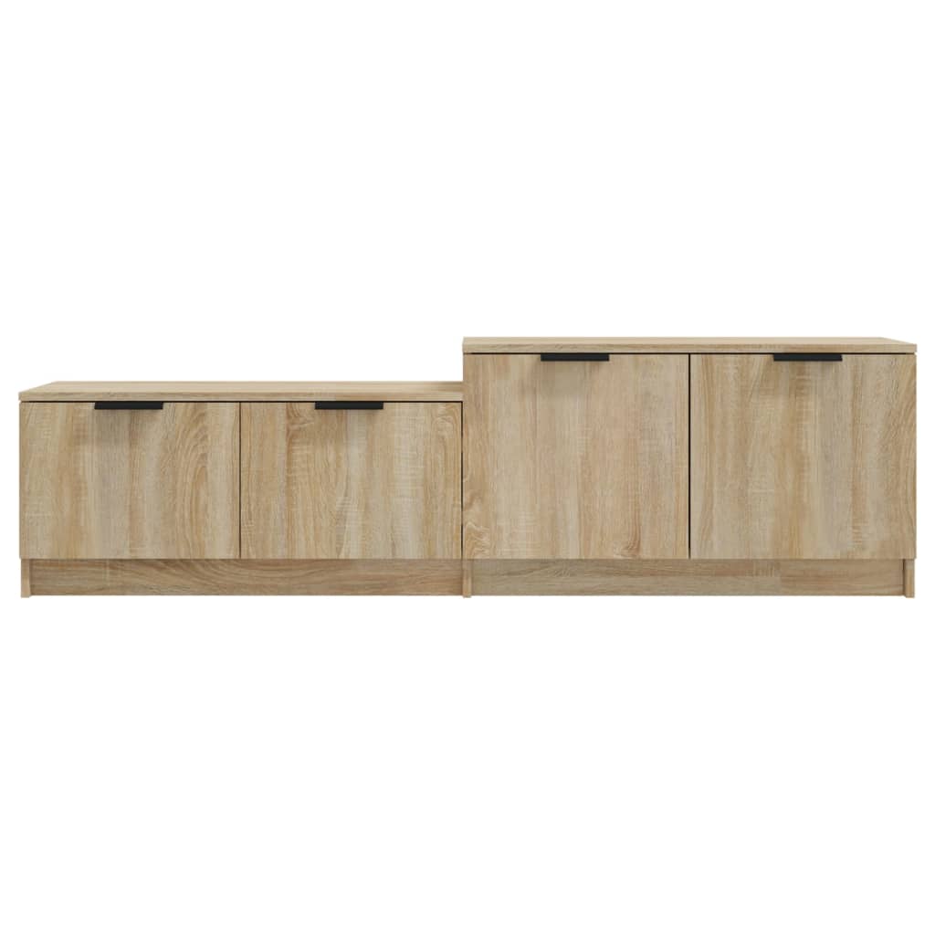 Mobile Porta TV Rovere Sonoma 158,5x36x45 cm Legno Multistrato - homemem39