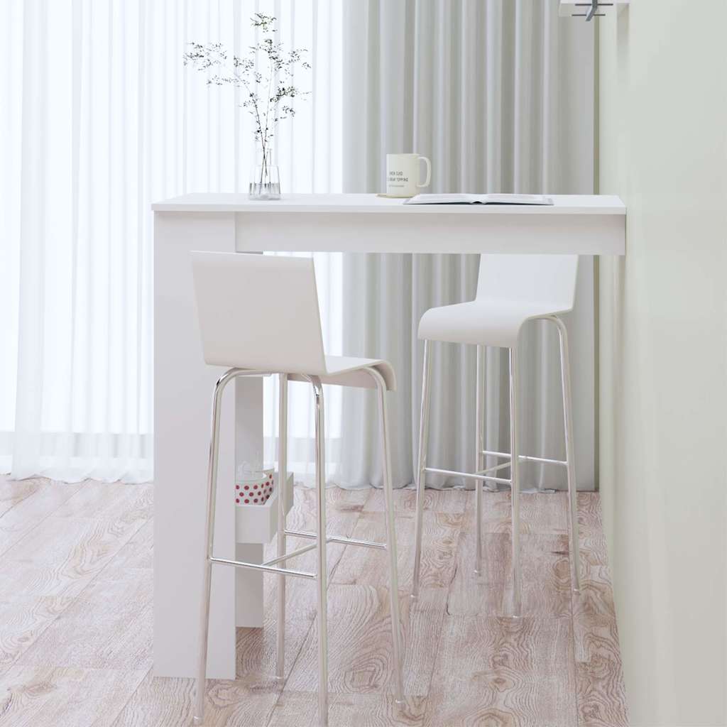 Bancone da Muro 102x45x103,5 cm in Legno Compensato