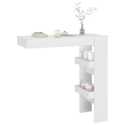 Bancone da Muro 102x45x103,5 cm in Legno Compensato