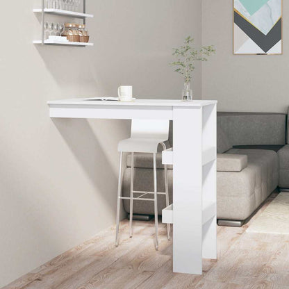 Bancone da Muro 102x45x103,5 cm in Legno Compensato