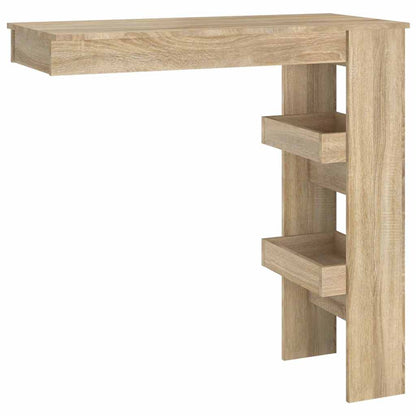 Bancone da Muro 102x45x103,5 cm in Legno Compensato