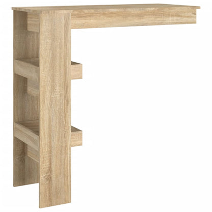 Bancone da Muro Rovere Sonoma 102x45x103,5 cm Legno Compensato | homemem39
