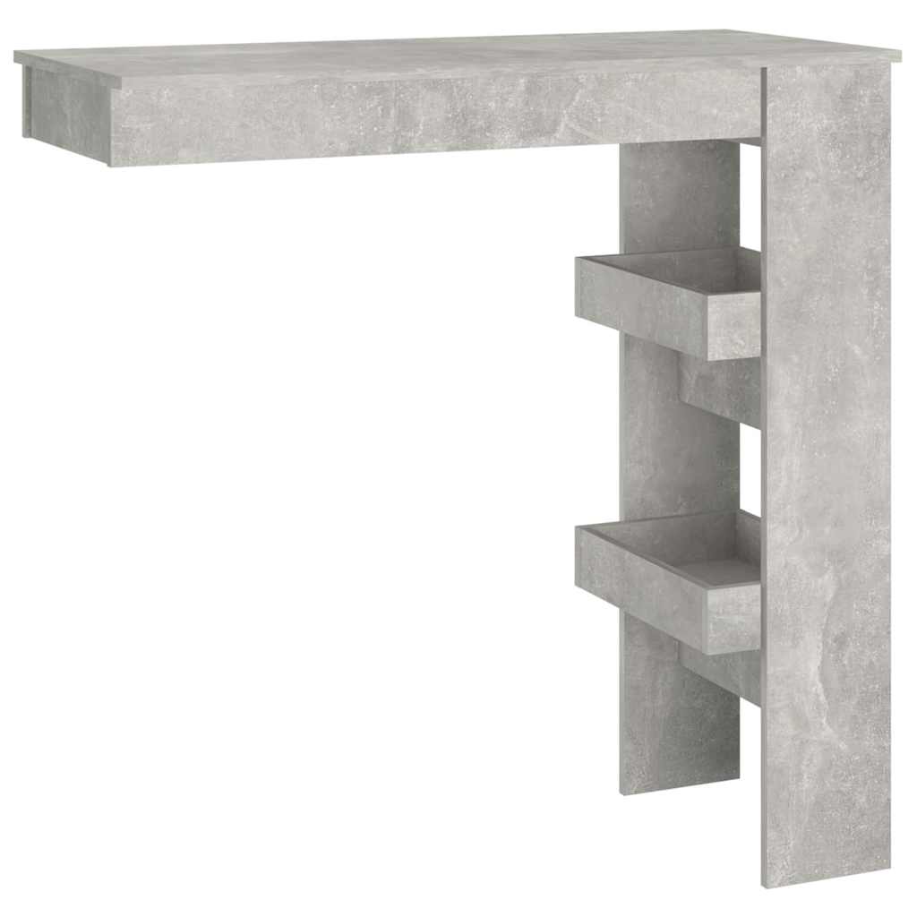 Bancone da Muro 102x45x103,5 cm in Legno Compensato